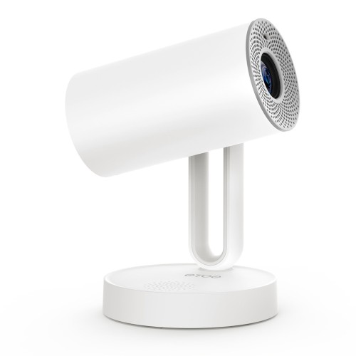 ETOE Starfish Projector, Native 720P Resolution, 300 ANSi Lumens, 140° Non-polar Rotation - White