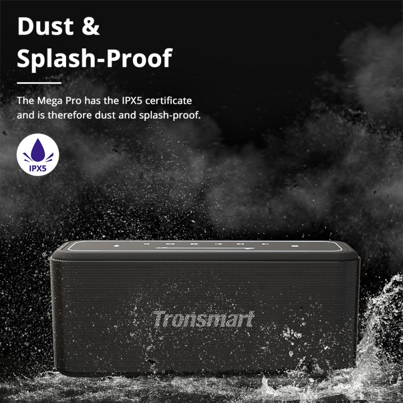 Tronsmart Mega Pro 60W Home Bluetooth Speaker - Black