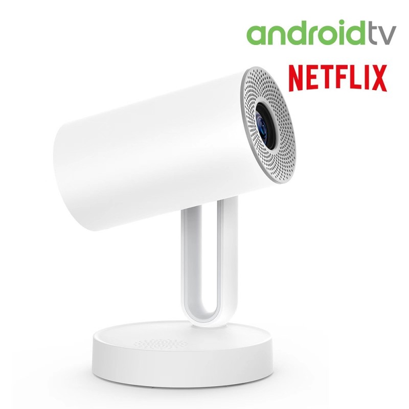 ETOE Starfish Projector, Native 720P Resolution, 300 ANSi Lumens, 140° Non-polar Rotation - White