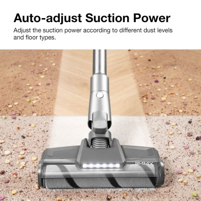 JIMMY  H10 Flex Cordless Handheld Vacuum Cleaner, 245AW Suction, 4 Cleaning Modes - Silver